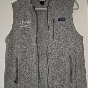 Patagonia Gray Fleece Vest